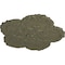 Ekena Millwork Shell Ceiling Medallion, Hand-Painted Spartan Stone, 25 5/8"OD x 1"P CM25SHSSF - alternate 4